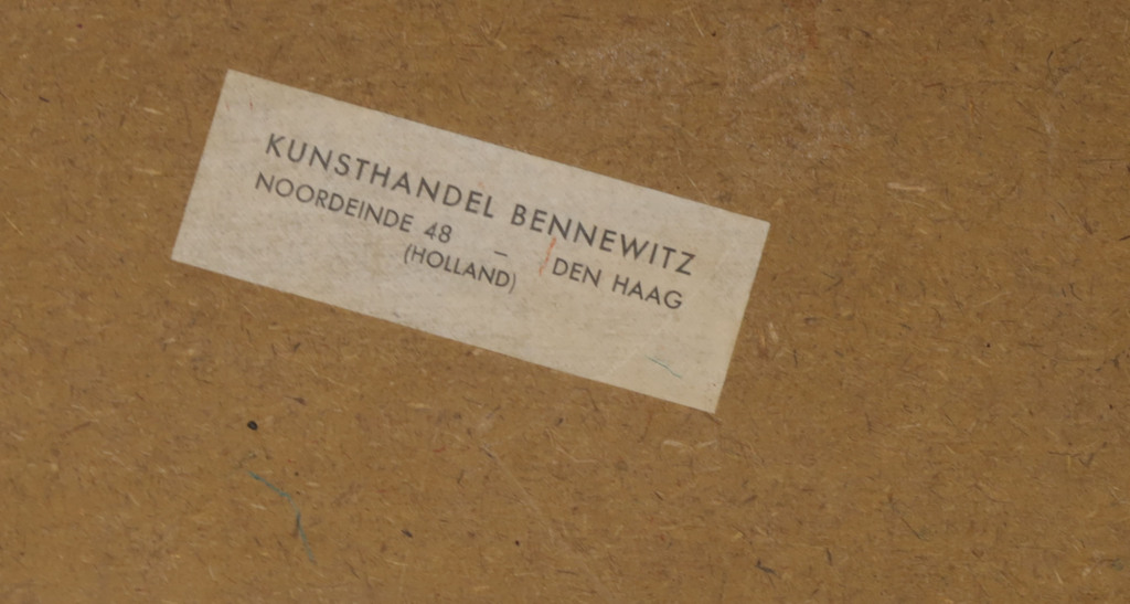 Bram Bogart: Olieverf op board, Z.T. - Ingelijst kopen? Bied vanaf 1000!