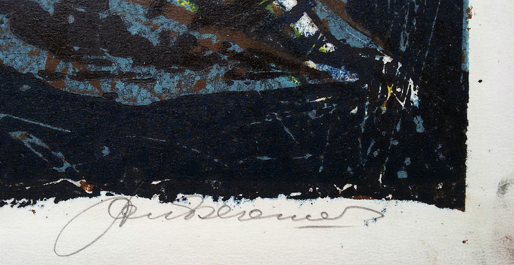 Jan Bezemer - Drie ganzen in de nacht, litho kopen? Bied vanaf 50!