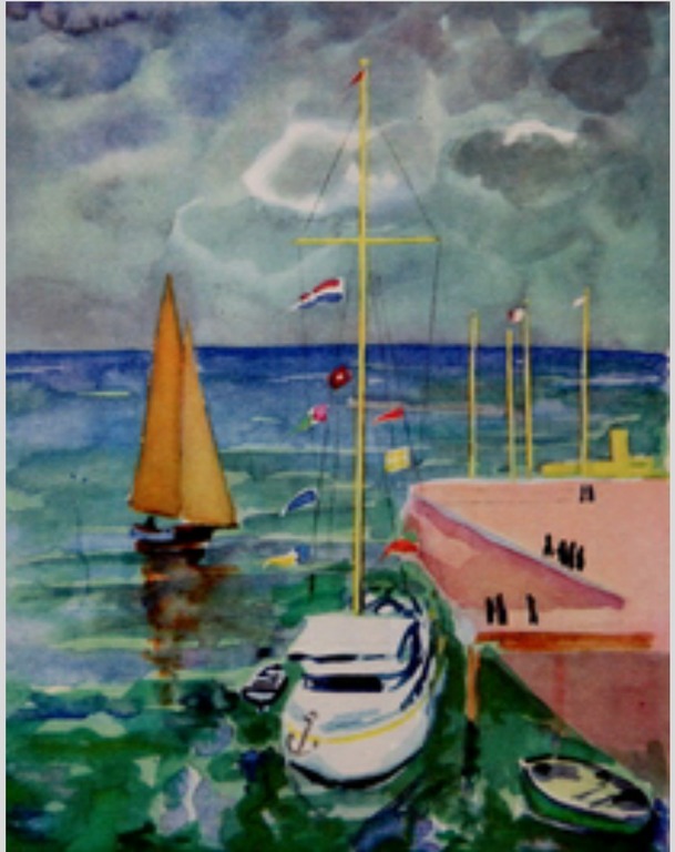 Orginele illustratie uit 1947 van Kees van Dongen. Inclusief certificaat verkocht voor € 39!