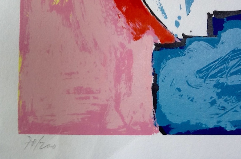 Ton van Kesteren, gesigneerde kleurenlithografie kopen? Bied vanaf 1!