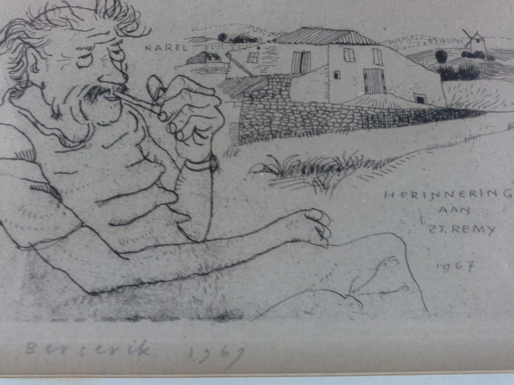 Herman Berserik, Ets, Herinnering aan St. Remy kopen? Bied vanaf 25!