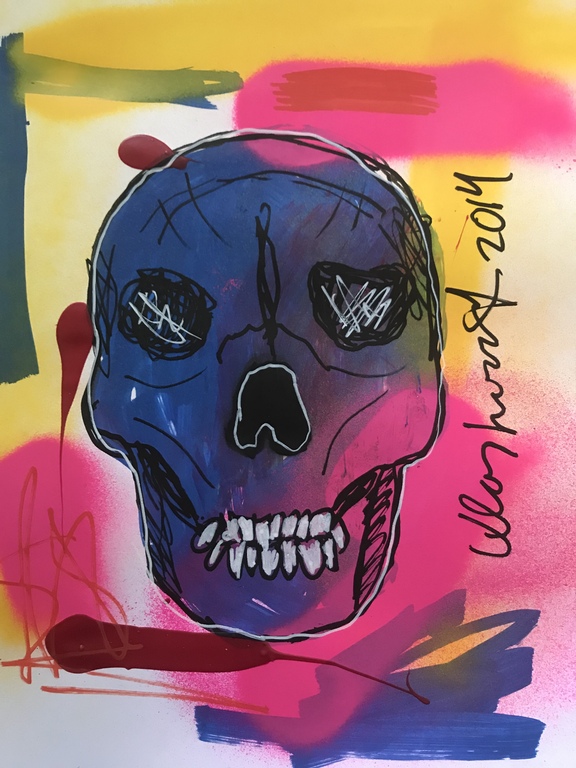 Peter Klashorst / skull  kopen? Bied vanaf 1!