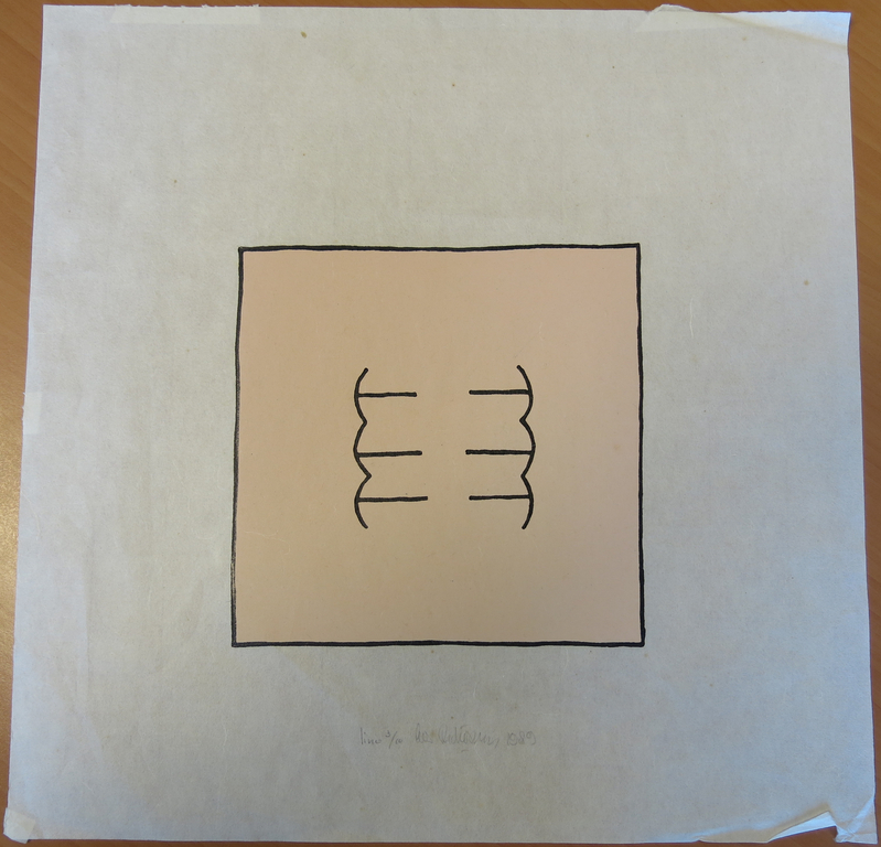 Cees Andriessen: Linosnede, Zonder titel kopen? Bied vanaf 1!