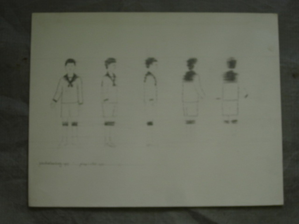Karakteristieke tekening "Jongen in matrozenpak" Jaap van de Pol gesigneerd  kopen? Bied vanaf 1!