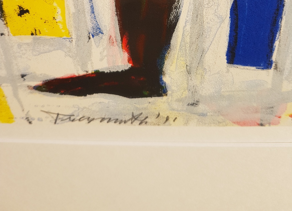 Alphons Freymuth: Kleur zeefdruk, Nubische dans kopen? Bied vanaf 1!