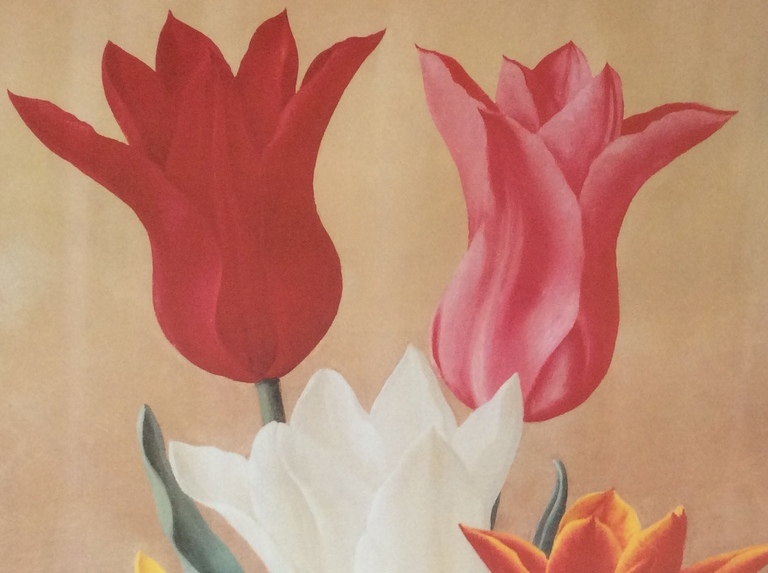 Jan Voerman Jr  Tulpen  Litho/Druk ingelijst 36 x 49 cm kopen? Bied vanaf 35!