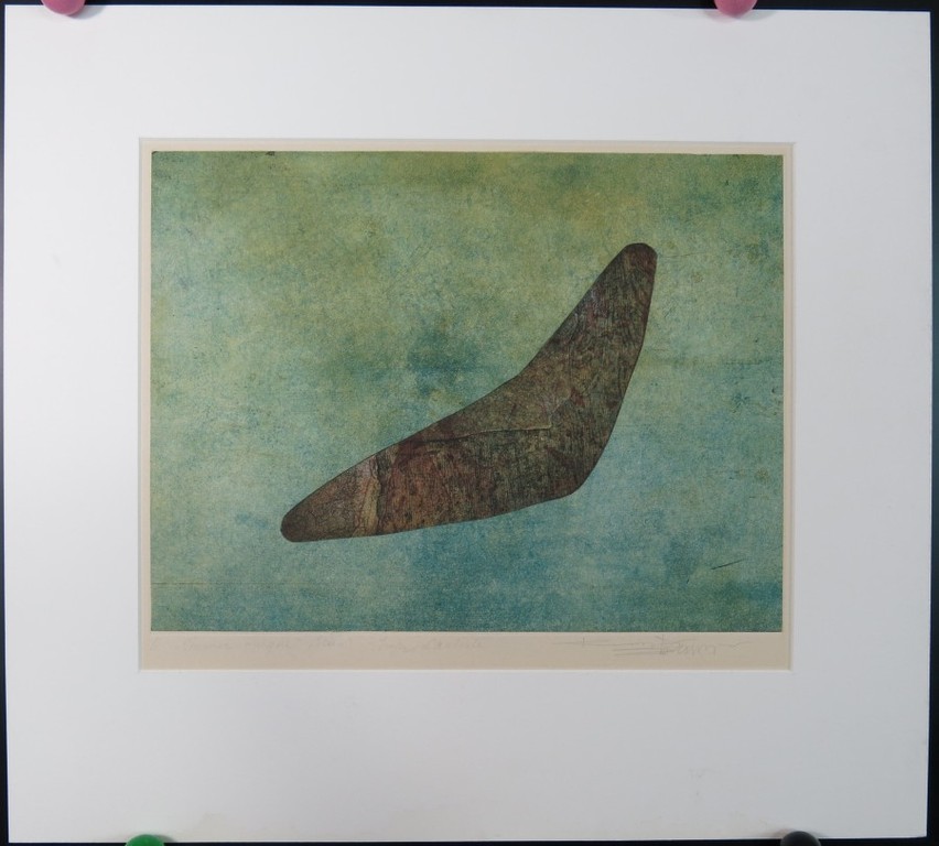 Koos van der Sluys: Collage, Aquatint, Steen  kopen? Bied vanaf 1!