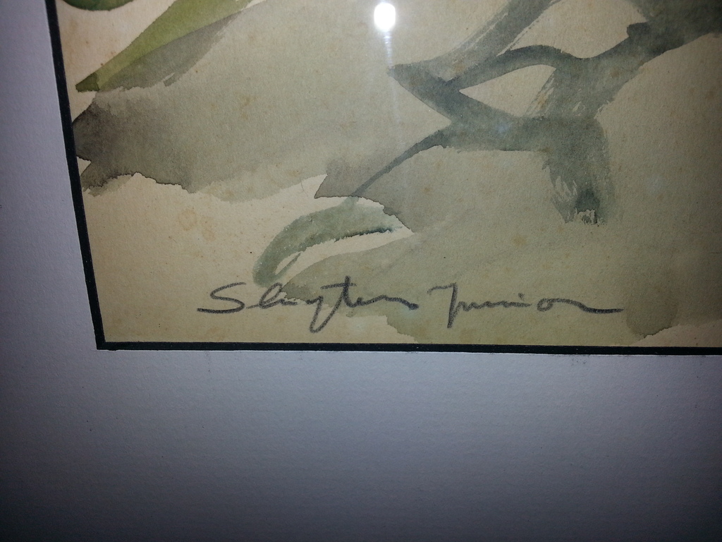 Jan Sluijters jr - aquarel, gesigneerd linksonder kopen? Bied vanaf 79!