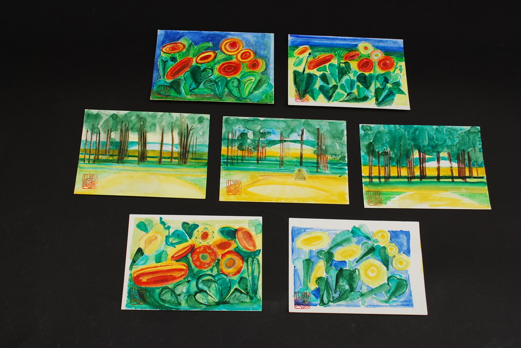 7 x aquarel van Ernst Vijlbrief (1934-2010) kopen? Bied vanaf 1!