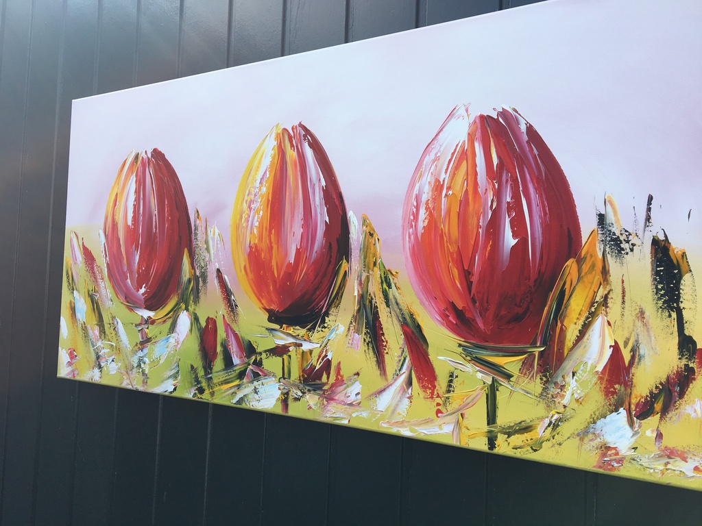 Gena - Tulpen - Gesigneerd -2017 kopen? Bied vanaf 200!