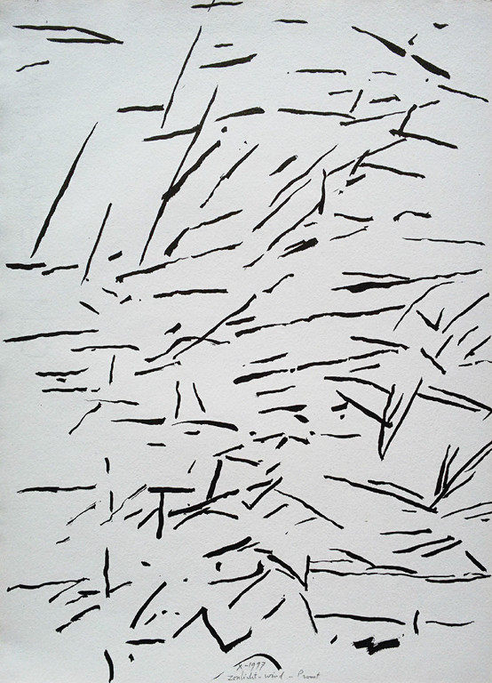 Jaap Hillenius - “Zonlicht - Wind - Proust”, tekening verkocht voor € 90!