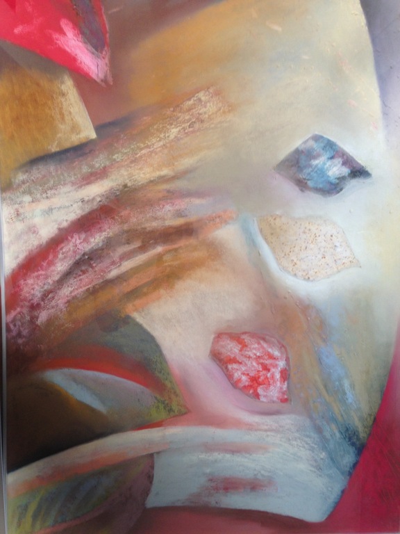 Truus van Dalsem: pastel, abstract. kopen? Bied vanaf 390!