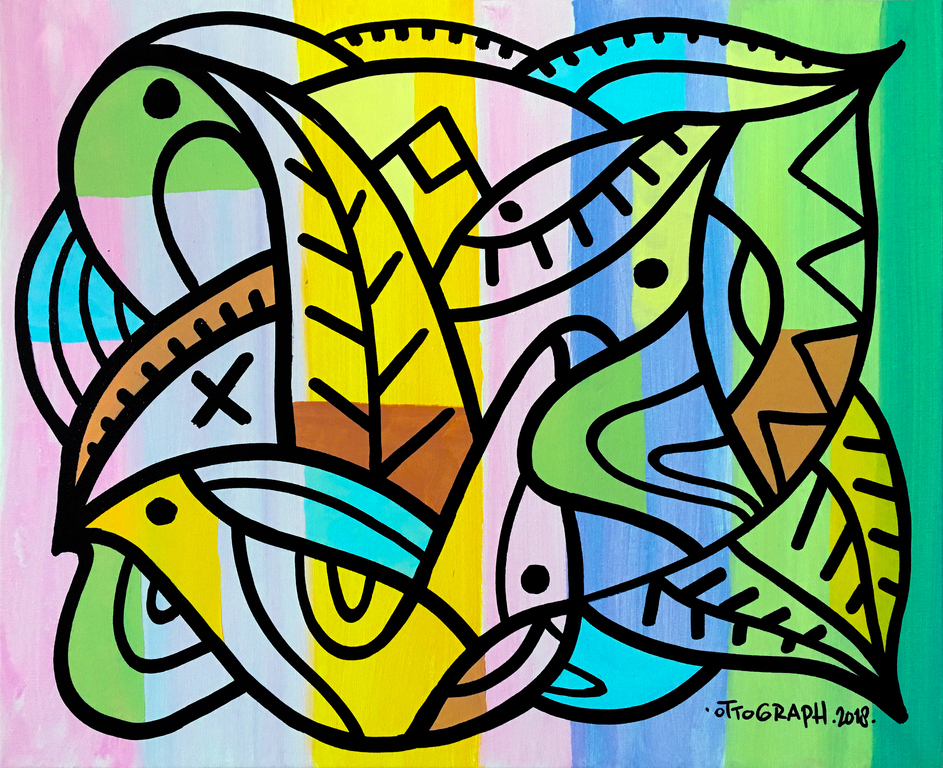 ottograph painting - one verkocht voor € 75!