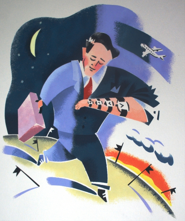 Cyprian Koscielniak - gesigneerde gouache - ca.1989 kopen? Bied vanaf 65!