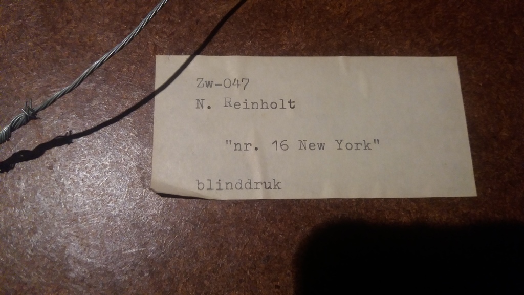nr 16 new york blinddruk..graansilo ets kopen? Bied vanaf 950!