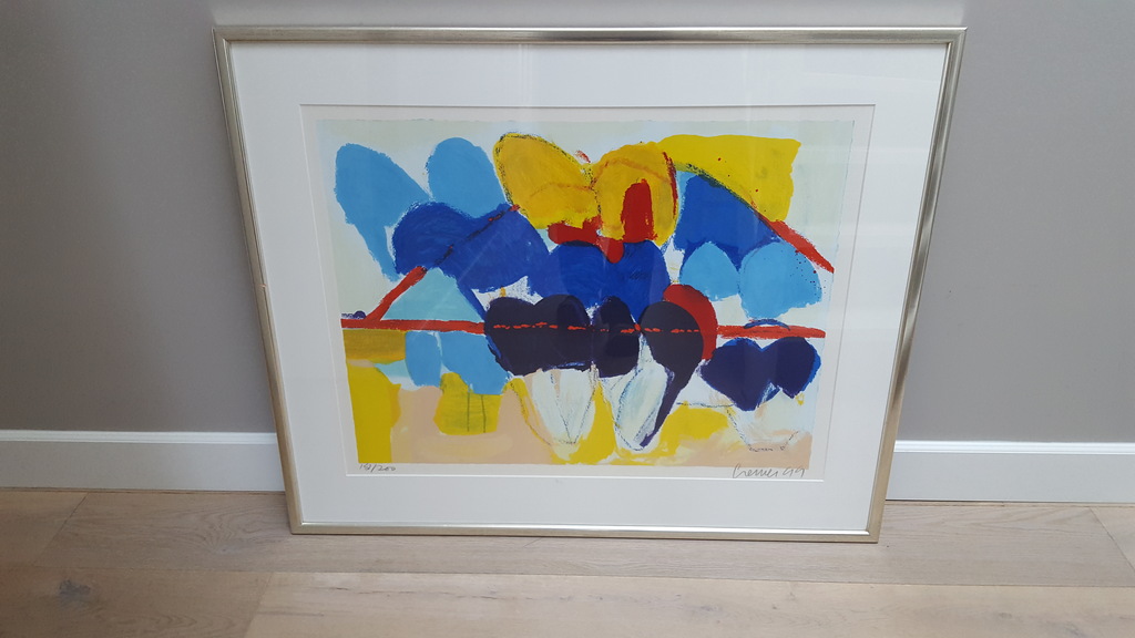 Jan Cremer - Tulpen (groot), zeefdruk 131/200, handgesigneerd en '99 kopen? Bied vanaf 249!