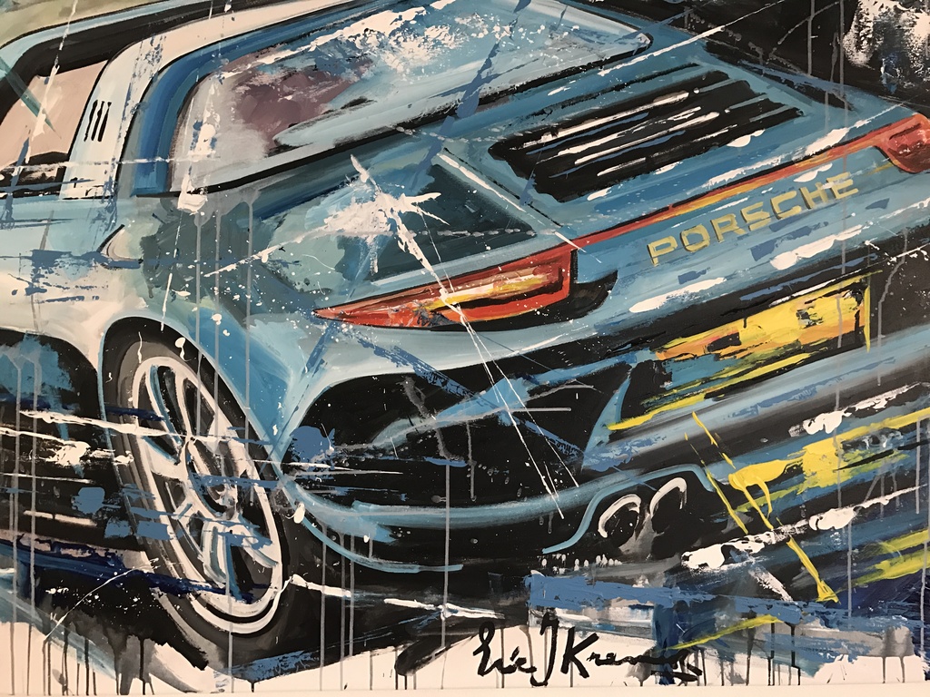 Eric Jan Kremer  acryl op doek  PORSCHE kopen? Bied vanaf 950!