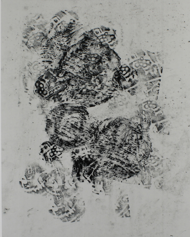 Adochi. - Komposition I - Pigmentdruk op katoenpapier. 2016. kopen? Bied vanaf 37!
