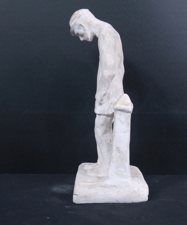 Hildo Krop: Gipsen sculptuur, Out of work kopen? Bied vanaf 200!