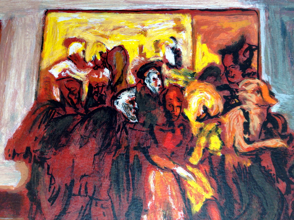 Luis Filcer, Lithografie uit 1994, Handgesigneerd kopen? Bied vanaf 75!