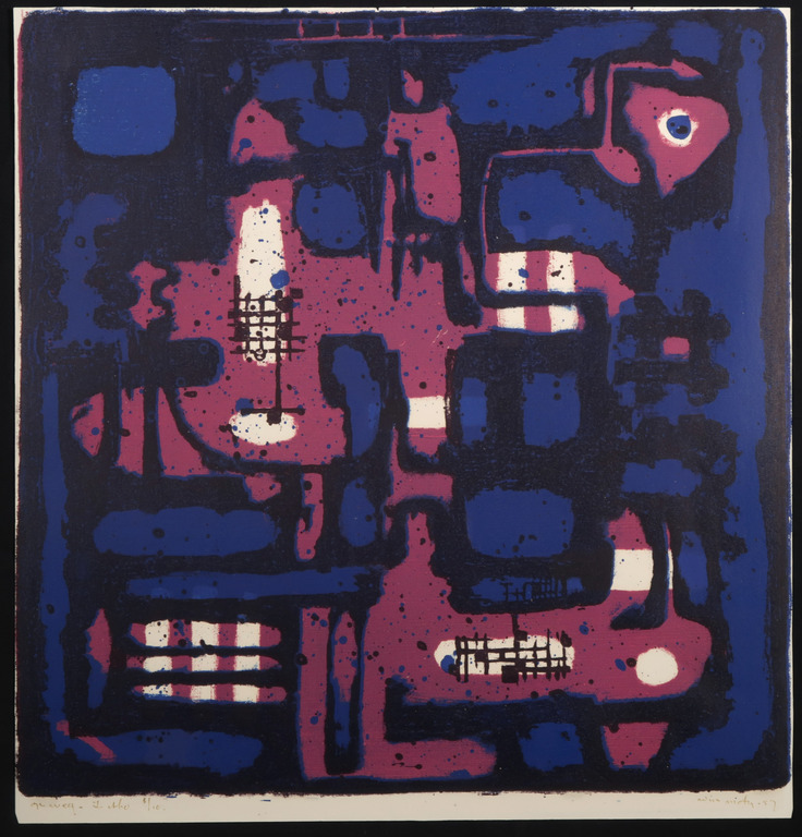 Wim Motz: Litho, Op weg kopen? Bied vanaf 35!