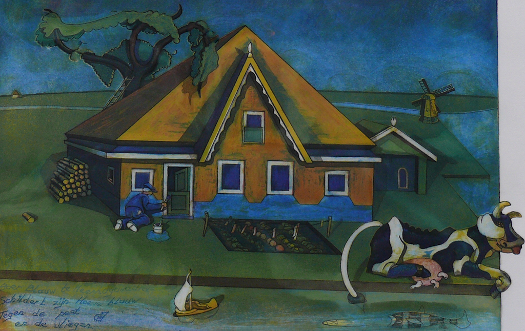 Rob Clous: kleurenets, Boer Blauw te Heerhugowaard kopen? Bied vanaf 85!