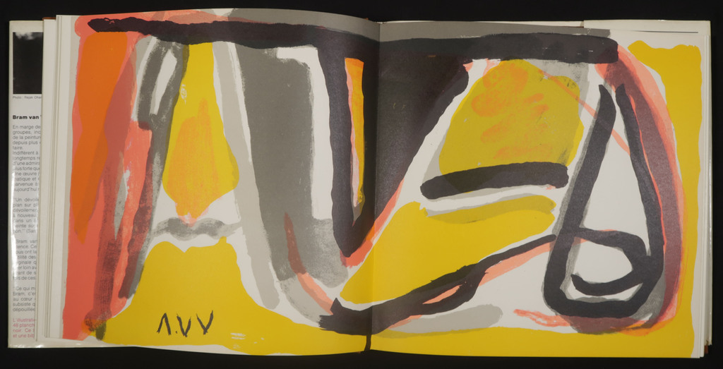 Bijzondere Uitgave: Bram van Velde, Boek + 2x Litho verkocht voor € 81!