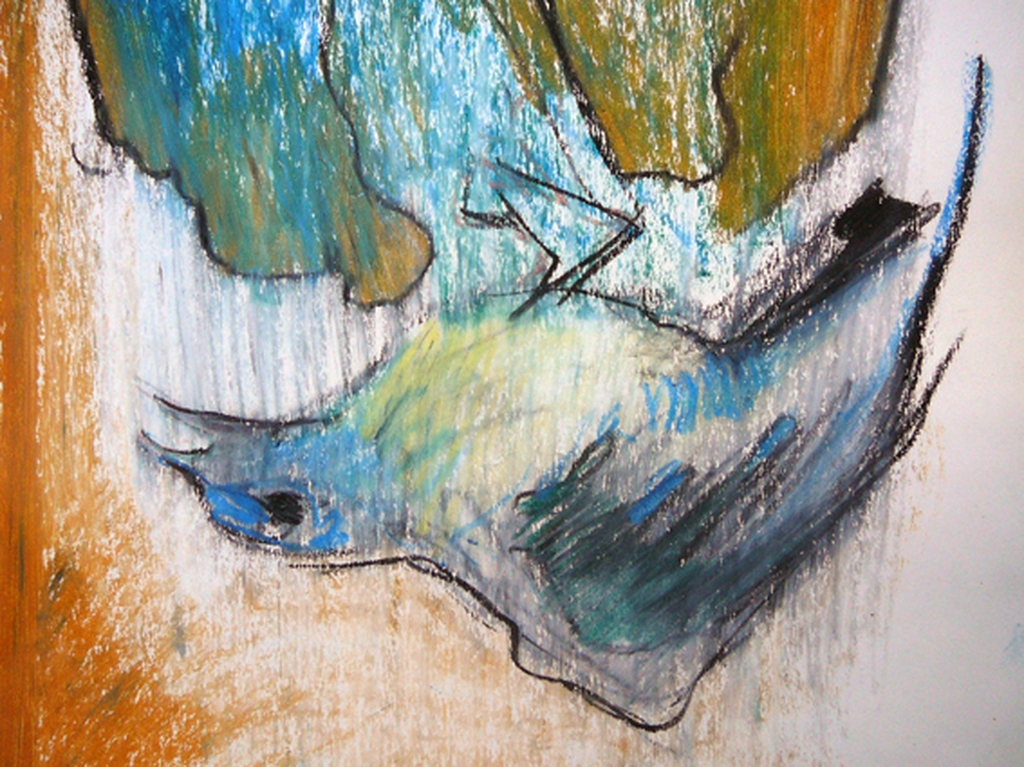 'Vergankelijkheid' -wasco-tekening 1982, gesigneerd- kopen? Bied vanaf 45!