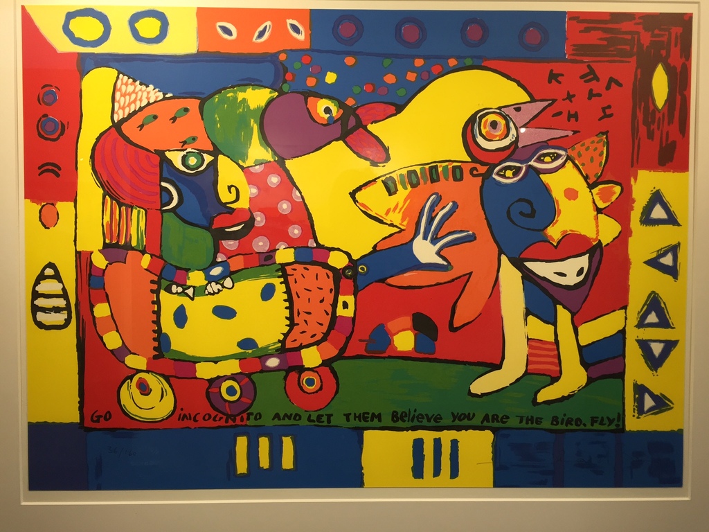 Simon & Bruno - You are the bird - kleuren zeefdruk - gesigneerd - oplage 160 kopen? Bied vanaf 1!