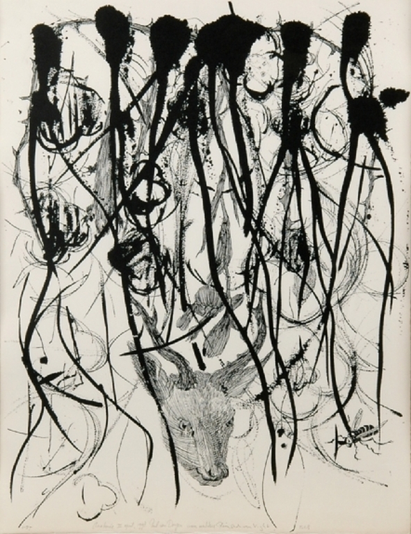 Marc Mulders, Paul van Dongen en Reinoud van Vught - Litho verkocht voor € 200!