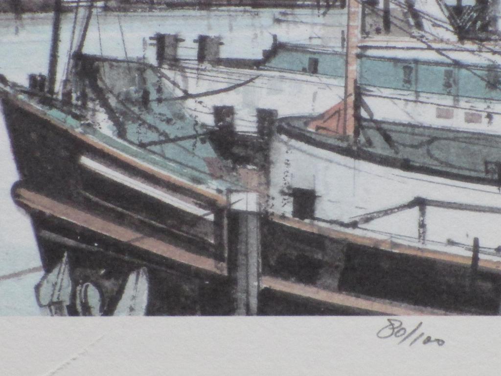 Ciano Siewert, Leuvehaven Rotterdam, Kleuren offset litho kopen? Bied vanaf 1!