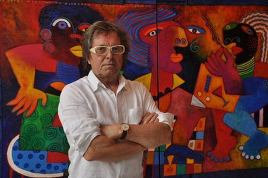 Karakteristiek expressionistisch gesigneerd Zeefdruk Clemens Briels "Gato" kopen? Bied vanaf 1!