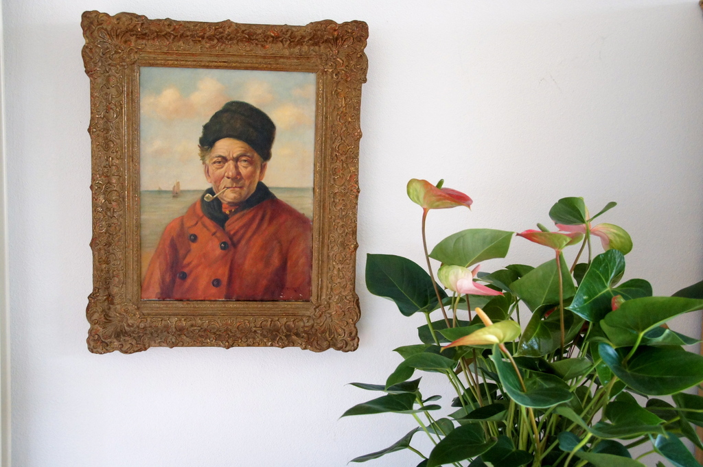 Langen van J, olieverfschilderij, voorstellend: Edammer kopen? Bied vanaf 150!