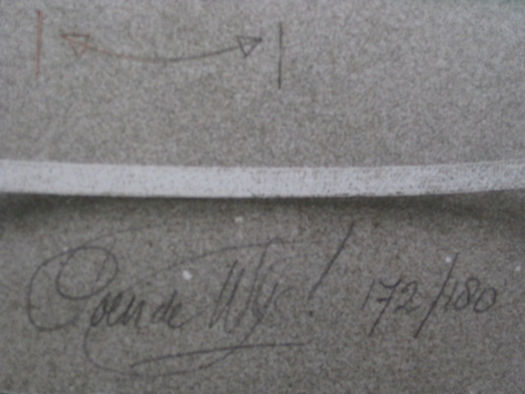  Karakteristiek Realisme van Poen de Wijs 1948-2014 gesign. Litho "la Modella"  kopen? Bied vanaf 1!