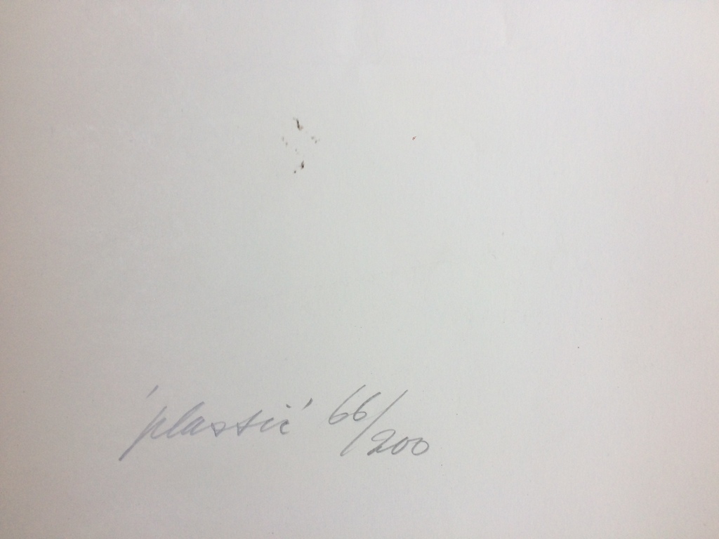 Ger Dekkers, Plastic, gesigneerde druk, 66/200 kopen? Bied vanaf 35!