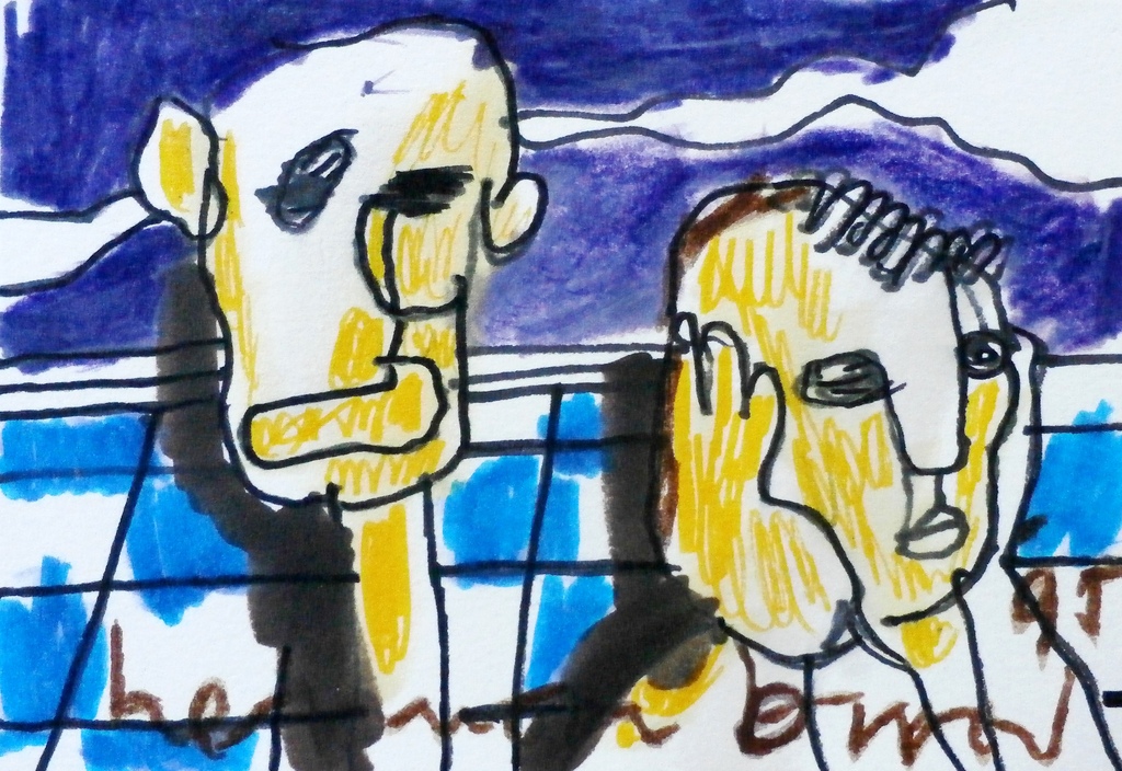 Herman Brood - tekening  verkocht voor € 320!