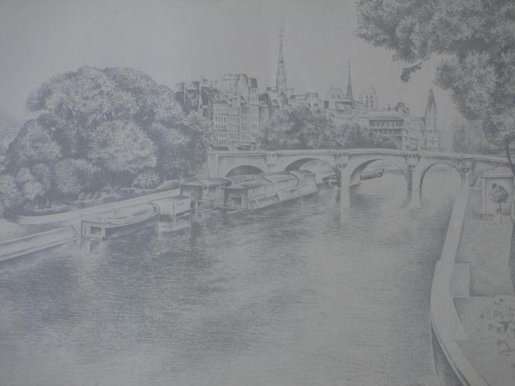 Wim Schuhmacher, Ile de Paris, Schildersprent kopen? Bied vanaf 25!