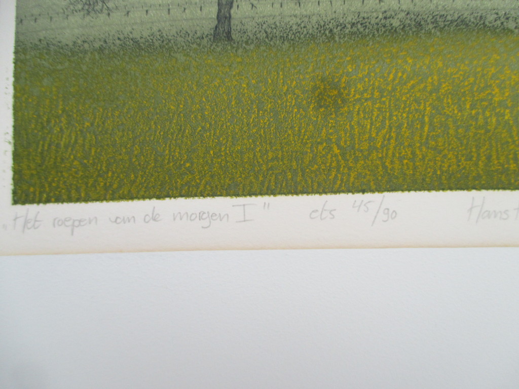 Hans Heijman: Ets, De roep van de morgen I kopen? Bied vanaf 60!