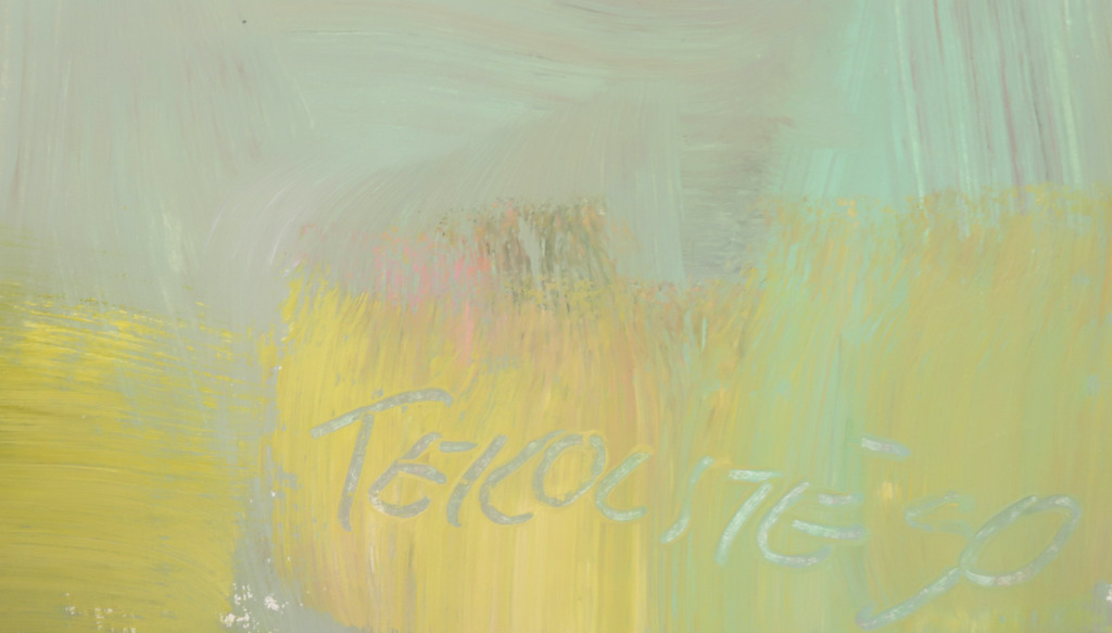 Kees te Kolste: Acryl op papier, Zonder titel kopen? Bied vanaf 20!