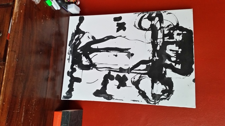 Anton Heyboer: Christus: Oostindische inkt op linnen. kopen? Bied vanaf 170!