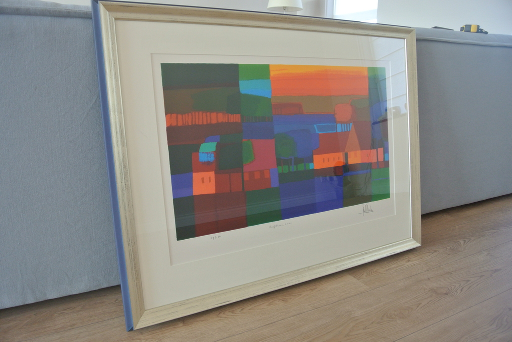 Ton Schulten: Zeefdruk Herfsttooi 2001 verkocht voor € 390!