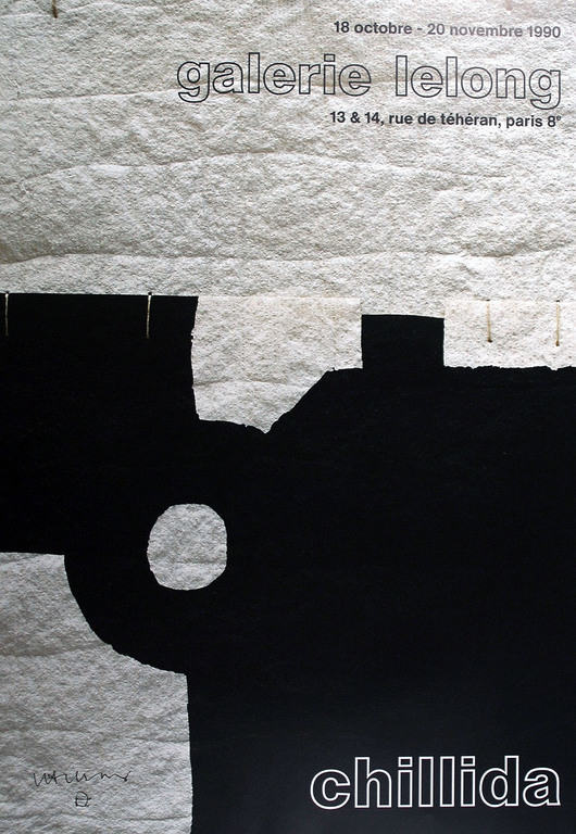 E. Chillida -Marmol y plomo - litho - 1974 + tentoonstellingsaffiche Lelong 1990 kopen? Bied vanaf 100!