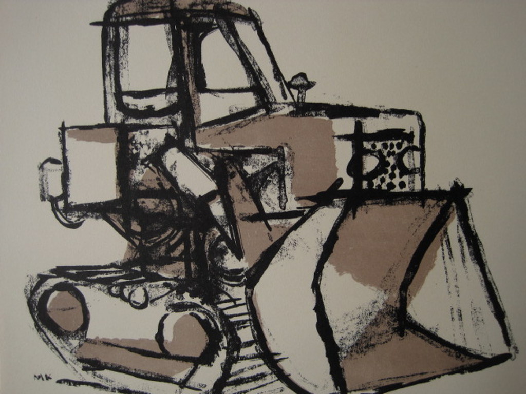 1959 verzamelmap "3 Litho's" van graficus/kunstschilder Mart Kempers 1924-1993 kopen? Bied vanaf 1!