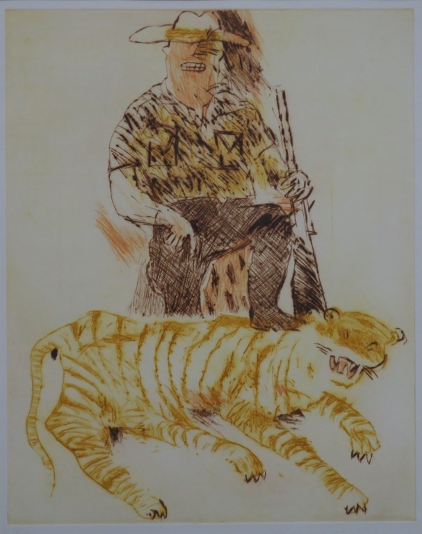 Robert Terwindt: Ets, Z.T. - Ingelijst kopen? Bied vanaf 1!