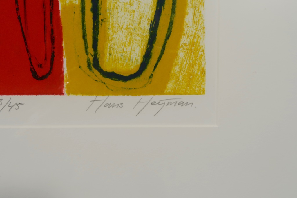 Hans Heijman: Ets, Droomlandschap B - Ingelijst kopen? Bied vanaf 35!