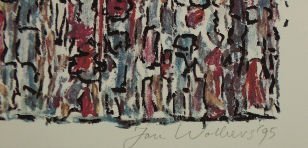 Jan Wolkers, zeefdruk, 1995 kopen? Bied vanaf 249!