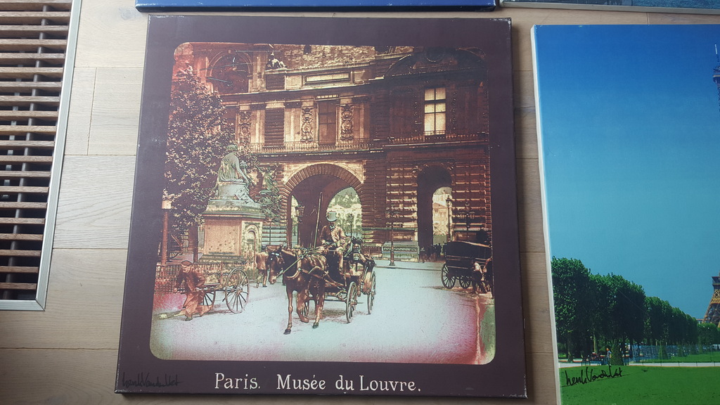 Henk van der Vet (1939) - 5 stuks - zeefdruk op doek, gesigneerd kopen? Bied vanaf 1!