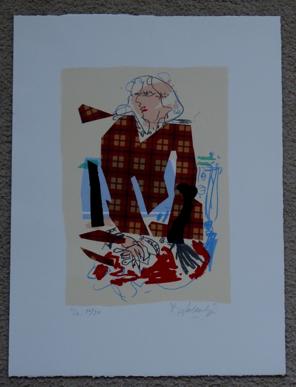 Kees Salentijn - litho - handgesigneerd  kopen? Bied vanaf 50!