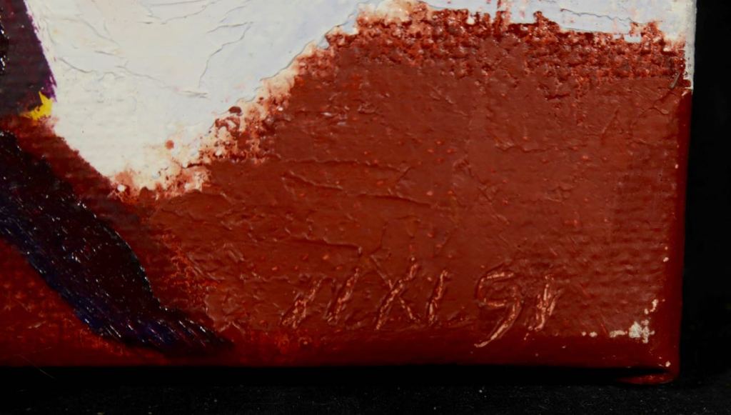 Jan van Holthe: Olieverf op doek, Nuage Noir kopen? Bied vanaf 1!