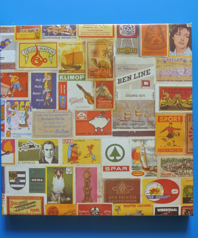 Rob Scholte: Lucifer in Paradise. 2007. Multiple op doek. nr.G 2057. kopen? Bied vanaf 17!